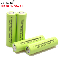 4pcs/lot Original 18650 3.7V 3400mAh LI-Ion batteries 30A 18650 rechargeable Battery INR18650 safe batteries Industrial use 2024 - buy cheap