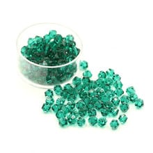 3MM-8MM Emerald Green Color 16 Faceted  AAA Quality Bicone Crystal Beads DIY Hand Craft Crystal Beads For Garment Art Decoration 2024 - buy cheap