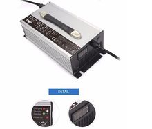 battery charger manufacturer 1500w 16s 58.4v 25a golf cart lifepo4 battery charger 2024 - buy cheap