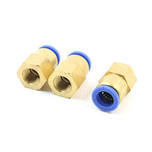 Air Pneumatic 12mm to 1/4"PT Female Thread Straight Quick Coupler 3pcs 2024 - buy cheap