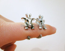 New hot sale wholesale adjustable baby giraffe ring, baby giraffe fashion Jewelry 2024 - buy cheap