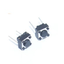 1000Pcs Tactile Switch Momentary Tact 6x6x4.3 6*6*4.3mm Middle pin 2pins 2024 - buy cheap