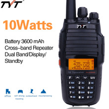 TYT TH-UV8000D Walkie Talkie 10W High Power Cross-band Repeater Dual Band VHF UHF Comunicador 10km Function TYT Radio 2024 - buy cheap