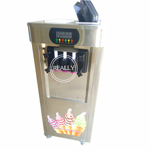 Máquina de sorvete macia de alta eficiência, 20l, refrigeração a ar, vertical, 3 sabores, sorvete de sorvete macio 2024 - compre barato