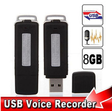 Profession 8GB Digital USB Voice Recorder Mini Dictaphone  WAV Audio Recording Pen MP3 Music Format U Flash Gravador de voz 2024 - buy cheap