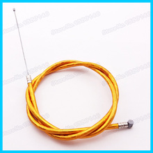 Gold Gas Throttle Cable For 43cc 47c 49cc Mini Moto ATV Dirt Super Pocket Dirt Bike Motorcycle Crosser 2024 - buy cheap