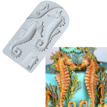 Sea Horse Silicone Mold Sugarcraft Cupcake Baking Mold Fondant Cake Decorating Tools 2024 - buy cheap