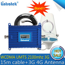 Lintratek ALC 3G WCDMA 2100 mhz Mobile Phone Signal Booster GSM 3 3G Internet Telefone Celular Repetidor Celular G 4G Amplificador 2024 - compre barato