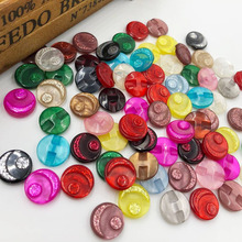 15MM 50PCS/Package New Pearl Resin Buttons Shank Mix Colors DIY Notions Garment Clothing Sewing Accessories PH189 2024 - buy cheap