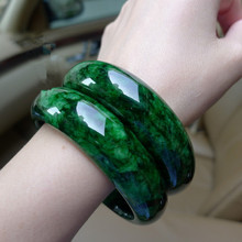 1 PC / The green color natural stone  bracelet, dried QingTie dragon born  bracelet, too /Appraisal certificate gift boxes 2024 - buy cheap