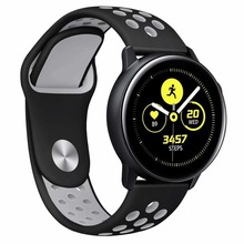 Strap for Samsung Gear sport S3 S2 Frontier Classic galaxy Watch 42 46mm Band huami amazfit bip 22mm 20 huawei GT 2 honor magic 2024 - buy cheap