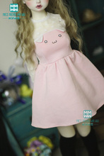 Roupas de boneca bjd, vestido de meninas, se encaixa em 58-62cm, 1/3, bjd sd10 sd13 dd, qualidades da moda, vestido de princesa rosa 2024 - compre barato