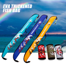 New Arrival EVA Fishing Rod Bags Water Resistant Portable Collapsible Special Internal Design Hand Bag XA88G 2024 - buy cheap