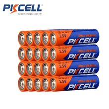 20PCS PKCELL AA Battery 1.5V LR6 AA  Alkaline Battery 2A E91 AM3 Single Use  Battery Batteries Bateria for Electronic thermomete 2024 - buy cheap