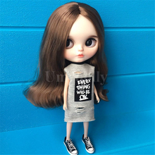 11 Colors 1PCS Cool Long Vest for Blyth, Azone, Licca, 1/6 Obitsu Doll Clothes Outfits Accessories 2024 - buy cheap