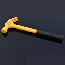 Martillo de goma con mango de cabeza redonda para carpintería, herramienta electrónica, martillo magnético, longitud de 290/330mm 2024 - compra barato