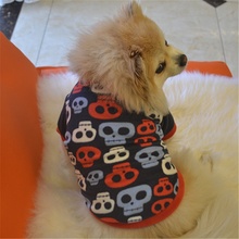AHUAPET Cheap Dog Punk Style Pet Halloween Clothes Hooded Jacket Apparel For Small Dogs clothing Accessories Winter Warm Doggy E 2024 - buy cheap