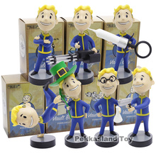 Fallout boneco cabeça bobina para menino, boneco de pvc com 4 modelos colecionáveis de brinquedo 2024 - compre barato