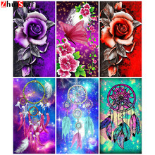 5d Diamond Painting New Arrivals Full Square Flower Dreamcatcher Paint With Diamonds Embroidery Rhinestone Picture ZWQ 2024 - buy cheap