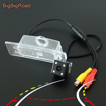 BigBigRoad Car Intelligent Dynamic Tracks Rear View Camera Night Vision For KIA Optima Lotze Cadenza Sportage QL K4 K5 Kx5 K7 2024 - buy cheap