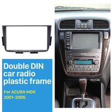 Seicane-Kit de instalación de CD para salpicadero de coche, marco de DVD, GPS, Panel de marco, estéreo, negro, doble Din, para ACURA MDX, 2001-2002, 2006 2024 - compra barato
