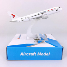 16CM 1:400 Scale China Eastern Airline Airbus A320-200 Plane Model with Base Alloy Aircraft Collection Display Children Kid Gift 2024 - buy cheap