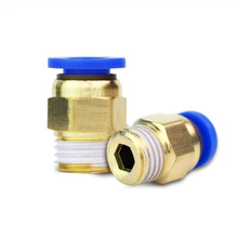 Air Pneumatic 4mm 6mm 8mm 10mm Hose Tube 1/4"BSP 1/2" 1/8" 3/8" Male Thread Air Pipe Connector Quick Coupling Brass Fitting 2024 - buy cheap