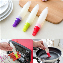 NPC Soft Silicone Oil Brush Liquid Butter Pen Barbecue Sauce Basting Brush Baking Pastry Tool Color Radom 2024 - buy cheap