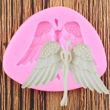 Angel Wings Silicone Mold DIY Party Fondant Cake Decorating Tools Cupcake Topper Polymer Clay Candy Chocolate Moulds 2024 - buy cheap