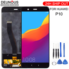 For Huawei P10 LCD Display Touch Screen Digitizer Assembly With Frame Replacement VTR-L09 VTR-L10 VTR-L29 For Huawei P10 LCD 2024 - buy cheap