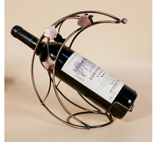 Suporte de vinho em forma de lua, suporte de vinho em forma de lua, estante para garrafa de vinho, ki 2044, 1 peça 2024 - compre barato
