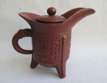 Ancient China's yixing purple sand teapot in three legs 2024 - buy cheap