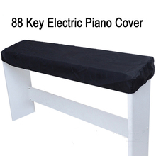 Black 61/88 Keys Electronic Piano Cover Keyboard Instrument Breathing Cover On Stage Dustproof Dirt Proof Protector 2024 - buy cheap
