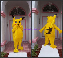 Promoção figura de desenho animado de espuma para adultos adorável gato amarelo mascote fantasia fantasia para dia das bruxas tamanho adulto 2024 - compre barato