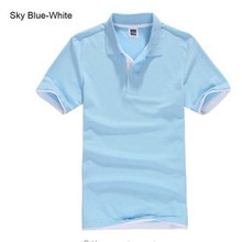Camisa polo masculina de algodão, plus size, 3xl, novo, de alta qualidade, manga curta, marcas, verão 2024 - compre barato