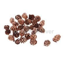 30 Pieces Real Natural Small Pine Cones In Bulk For Accents Ornament Christmas Home Party Craft Decorations Beautiful 2024 - buy cheap