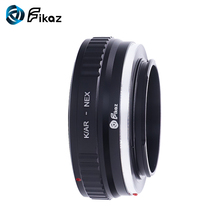 Fikaz anel adaptador para montagem de lente de câmera, anel adaptador para lente konica hexanon ar para sony nex e-mount convnex nex3 nex5 nex5n 2024 - compre barato