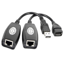 USB 2,0 macho a hembra Cat6 Cat5 Cat5e 6 Rj45 LAN Ethernet extensor de red, repetidor de adaptador de extensión, Cable convertidor 2024 - compra barato