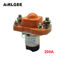 MZJ-200A DC24V Coil Main Contact 1NO 200A Direct Action Solenoid DC Contactor 2024 - buy cheap