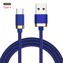 USB C Tipo de Cabo C Para Xiao mi mi mi Vermelho Nota 7 6 9 Rápido Carregamento De Sincronização De Dados Para samsung Galaxy S9 S10 Oneplus 6 t USB-Tipo C Cabo 2024 - compre barato