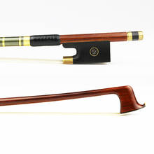 Free Shipping NEW 4/4 Size Pernambuco Violin Bow Great Balance Ebony Frog Natural Horsehair Brass Alloy Violin Parts Accessories 2024 - buy cheap