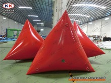Advertising Air Sealed Buoys, Swimming event triangle inflatable water buoys, inflatable water barrier 2024 - buy cheap