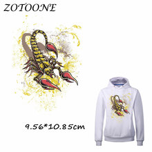 ZOTOONE Patches for Clothing Watercolor Animal Heat Transfer DIY Accessory Iron on Patches Beaded Applique Clothes T Shirt Bag C 2024 - buy cheap