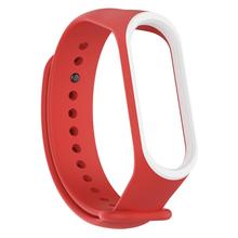 For Xiaomi Mi Band 4 Strap Smart Accessories Replacement Waterproof Double Color Silicone Bracelet For Mi Band4 NFC wrist strap 2024 - buy cheap