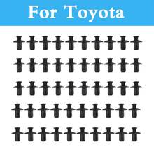 8mm Car Plastic Rivet Fasteners Bumper Mudguard Expansion Clips For Toyota Yaris Highlander Verossa Vios Vitz WiLL Cypha Windom 2024 - buy cheap