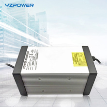 YZPOWER-Batería de iones de litio para coche de juguete, cargador de litio de 54,6 V, 9A, 10A, 11A, 12A, 13A, 14A, 15A, con CE FCC para batería de 48V 2024 - compra barato