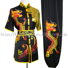Roupas plásticas wushu, uniforme kung fu tapelículas roupas para artes marciais roupa de rotina para meninos mulheres e crianças adultos 2024 - compre barato