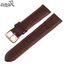 Relogio Strap Black And Coffee Genuine Leather Alligator Crocodile Grain Watch Band 2024 - buy cheap