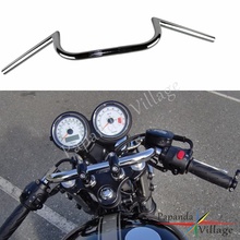 Papanda-guidão para motocicleta, cromado, 1 polegada, 25mm, para harley sportster bobber 2024 - compre barato