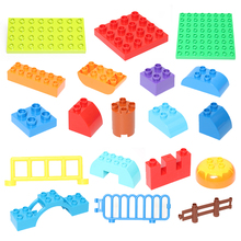 Moc Big Size DIY Figures Building Block Construction  Assembly Parts Dot Accessories Blocks Brick Toys For Children Kids Gift 2024 - buy cheap